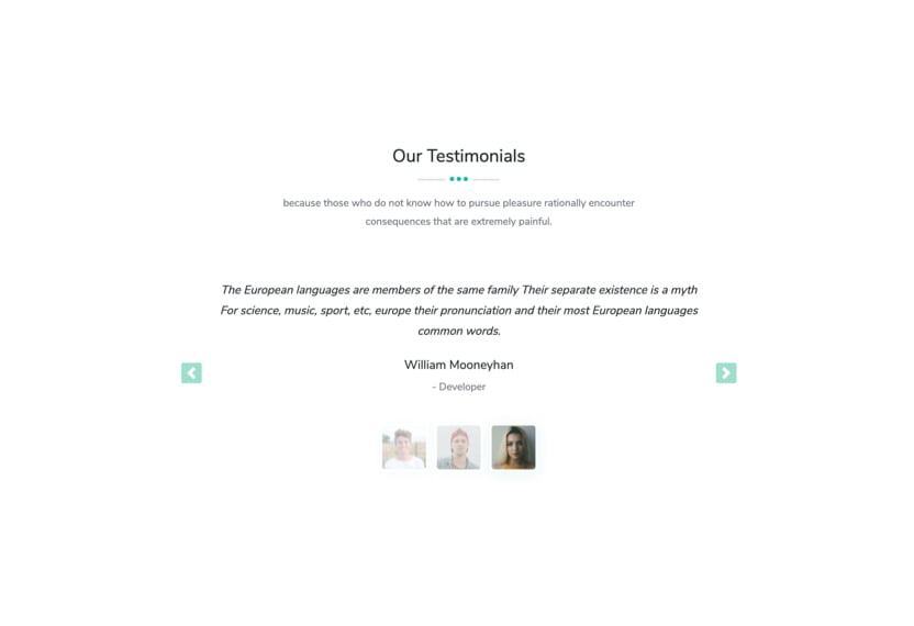 Mautic Landingpage Onepager Testimonial